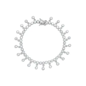 Dazzling Drop Charm Bracelet