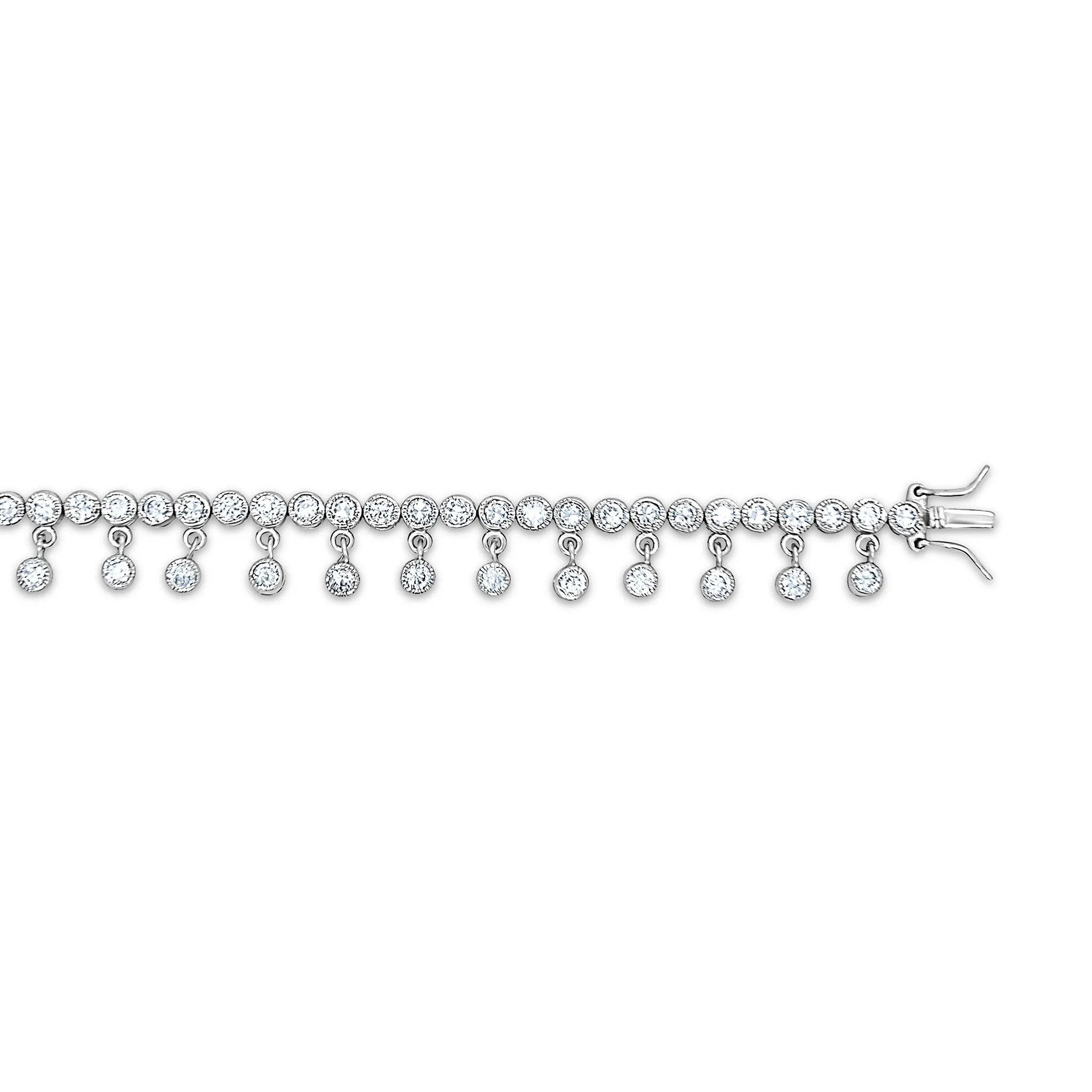 Dazzling Drop Charm Bracelet