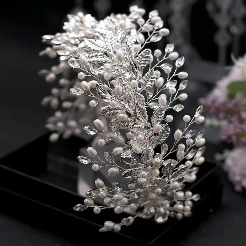 Deluxe Crystal Embellished Bridal Tiara Headband