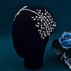Deluxe Crystal Embellished Bridal Tiara Headband