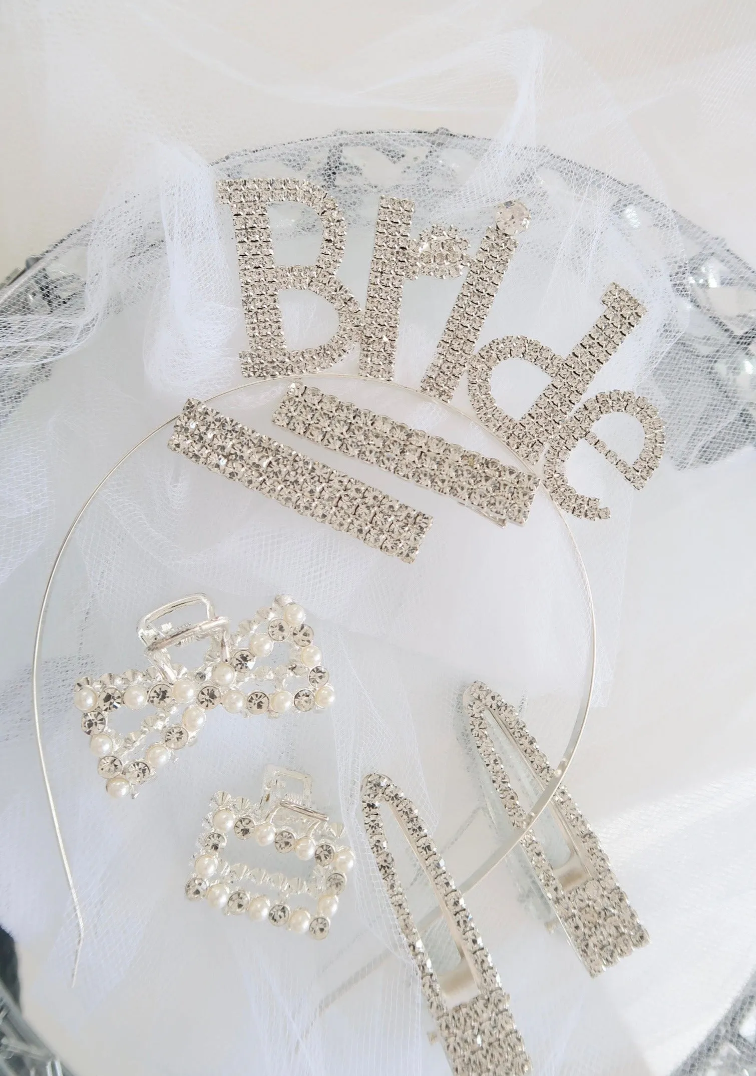 Diamante Hair Slides