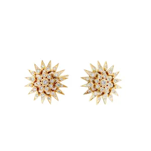 Diamond Starburst Earrings