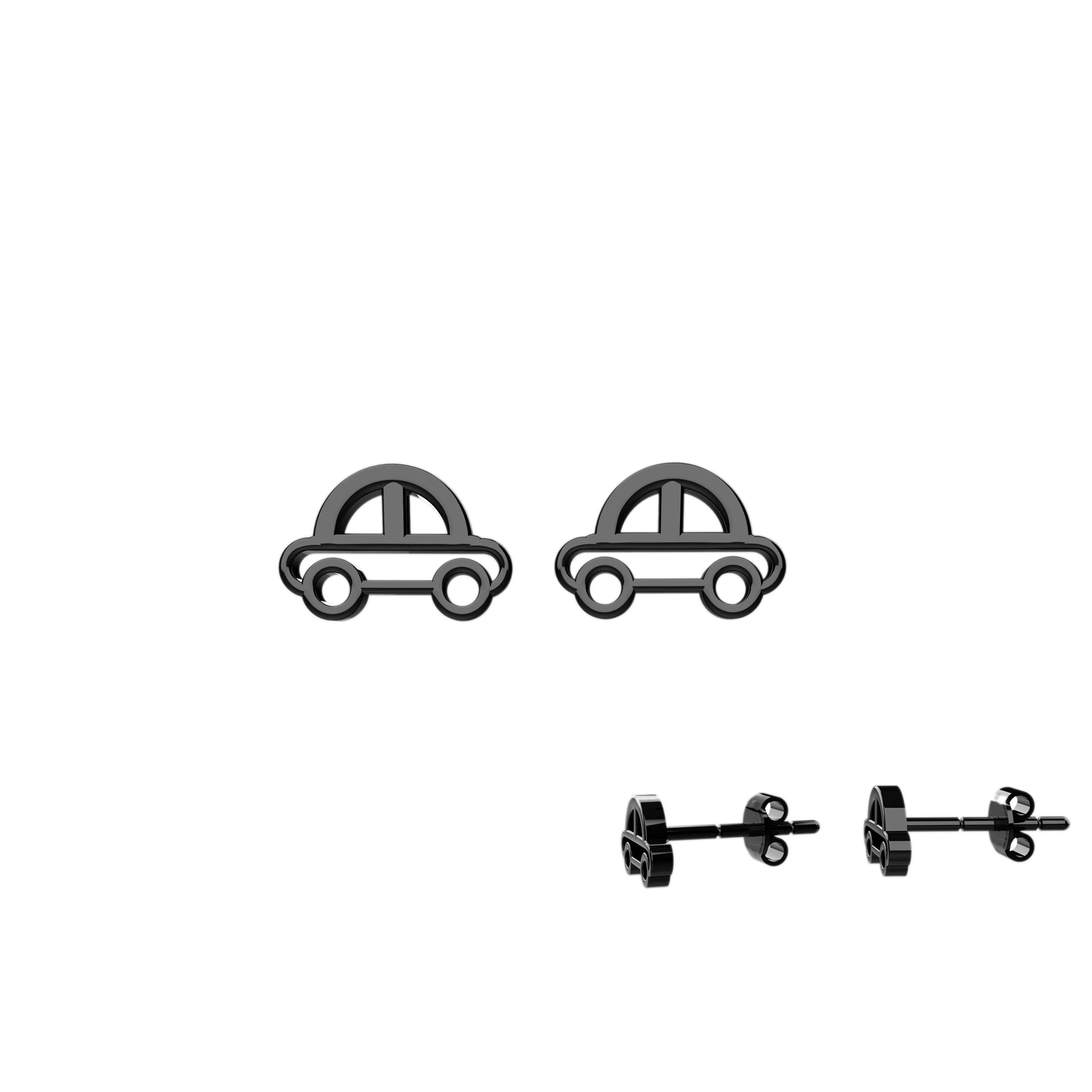 Earrings Stud in Mini Car Style
