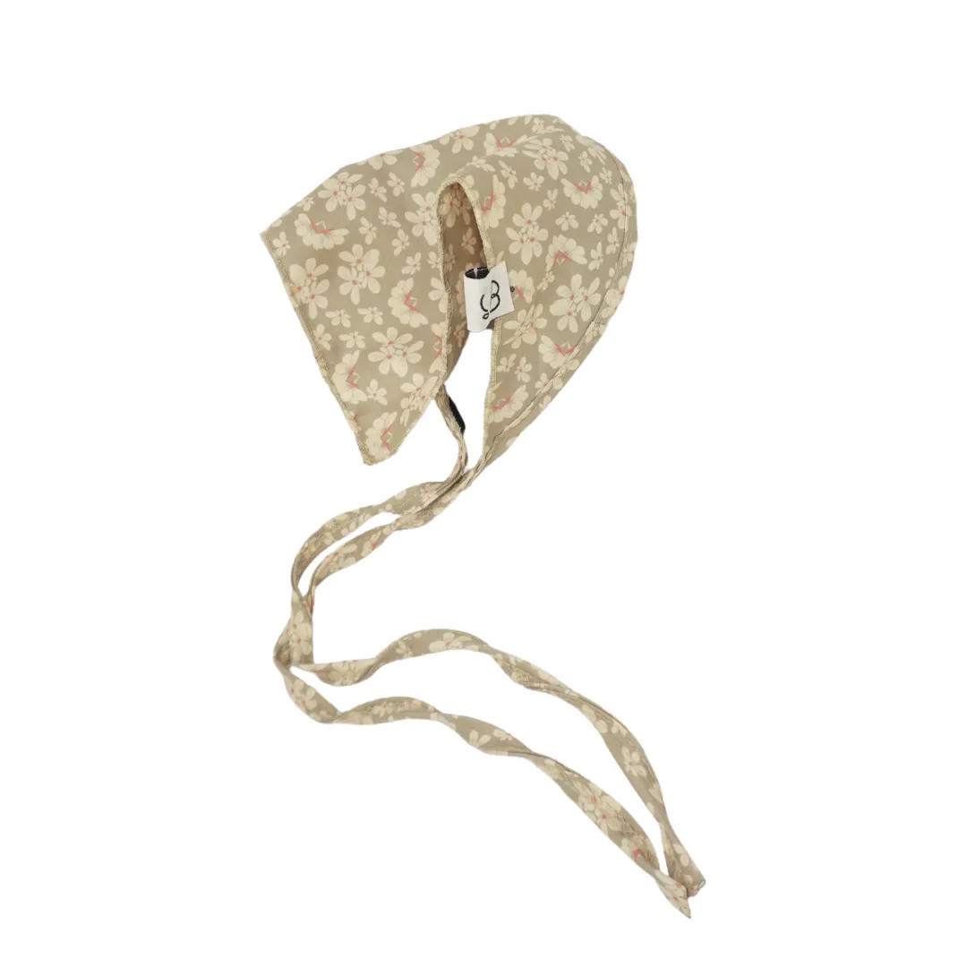 Floral Bandanna with Ties