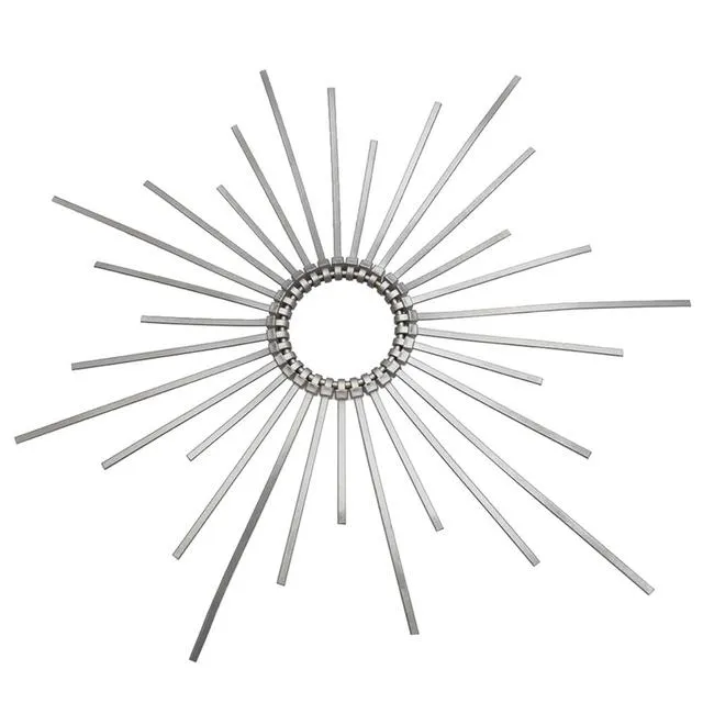 Gold Spike Halo Crown Headpiece Fairy Lolita Women Sunburst Elf Wedding Bridals PLASTIC ZIP TIE Wrap Hair Band Headdress