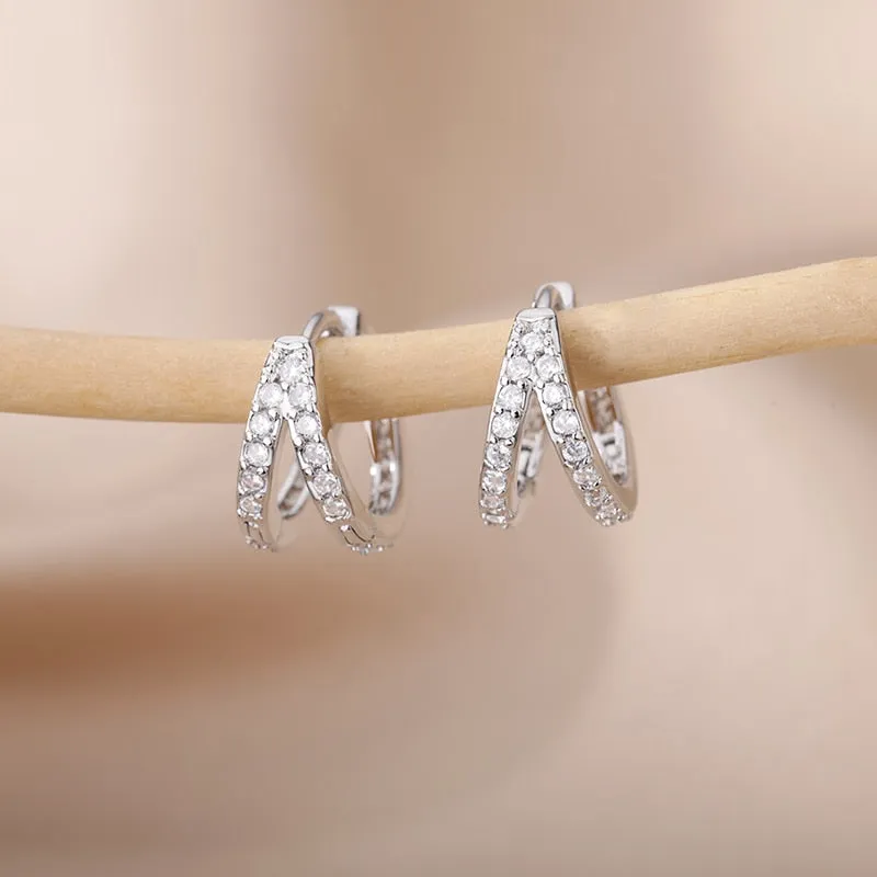 Golden Heartbeat Hoops