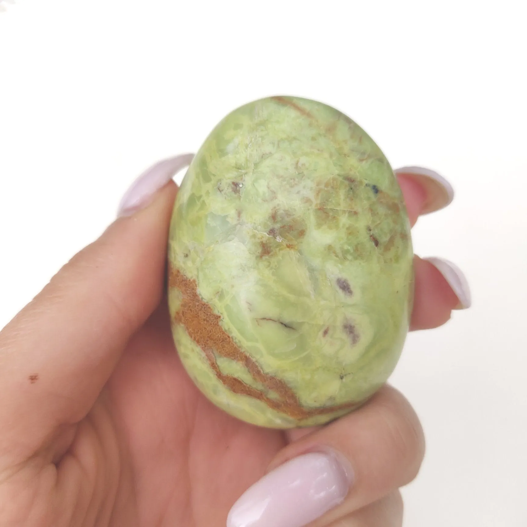 Green Opal Palm Stone (#1)