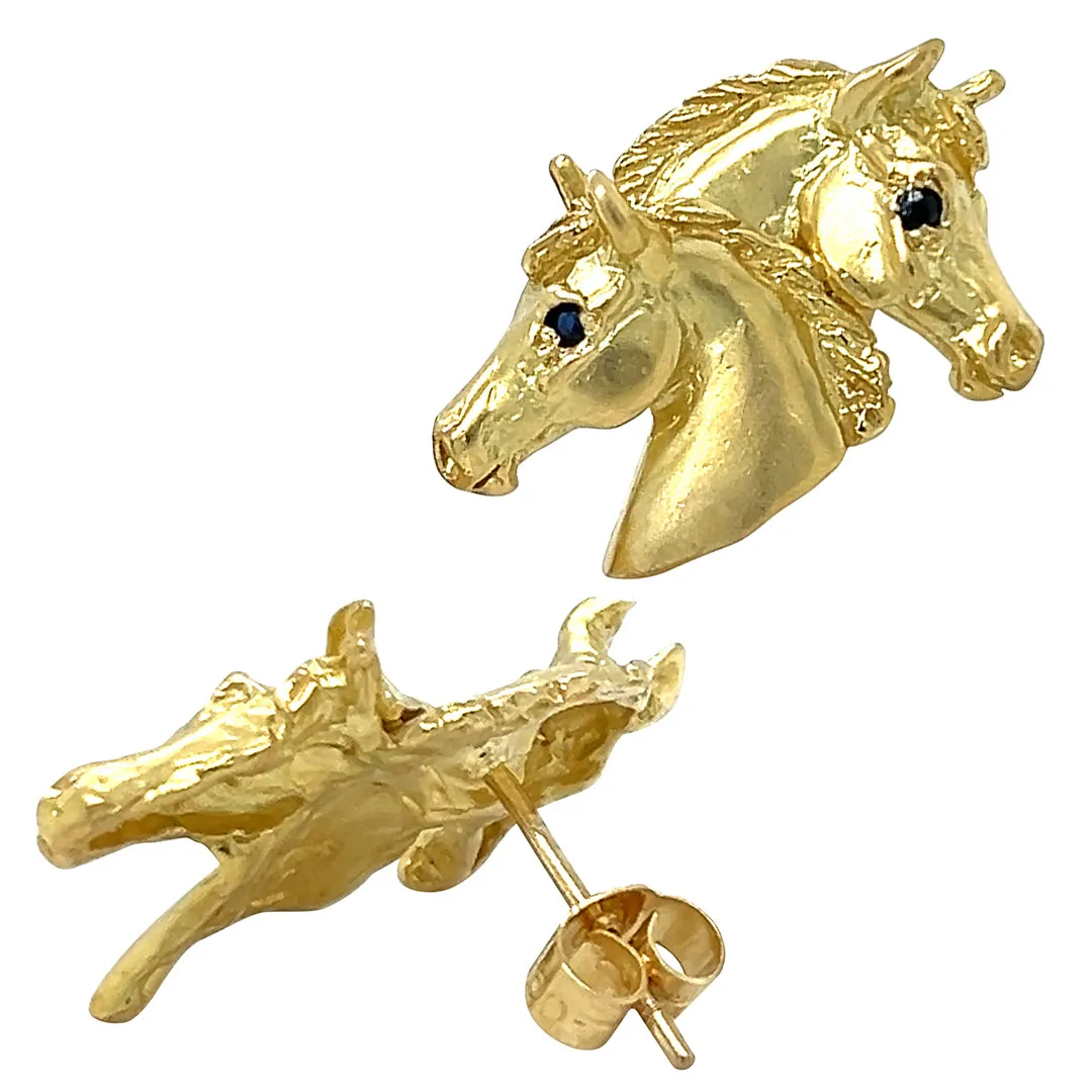 Horse Head Earrings