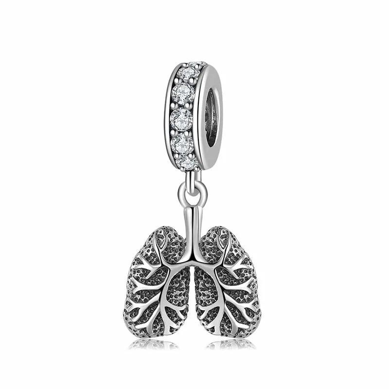 Hot 925 Sterling Silver Love Heart Hat Charm Sparkling CZ Fine Beads fit Original Pandora Bracelets Women Jewelry Making