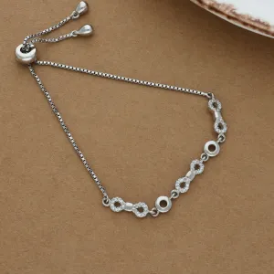 Infinity Silver Bracelet
