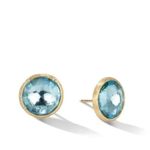 Marco Bicego Jaipur Color Large Blue Topaz Stud Earrings