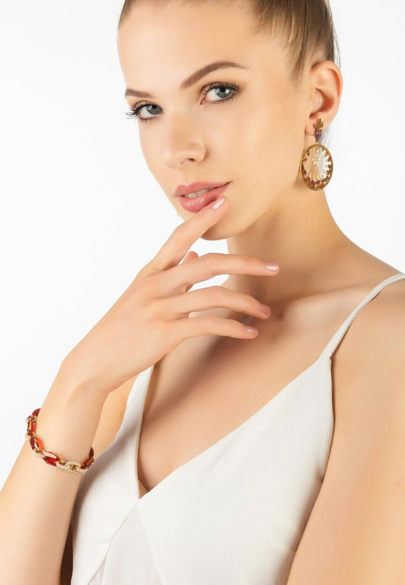 Merida Bracelet Red Gold