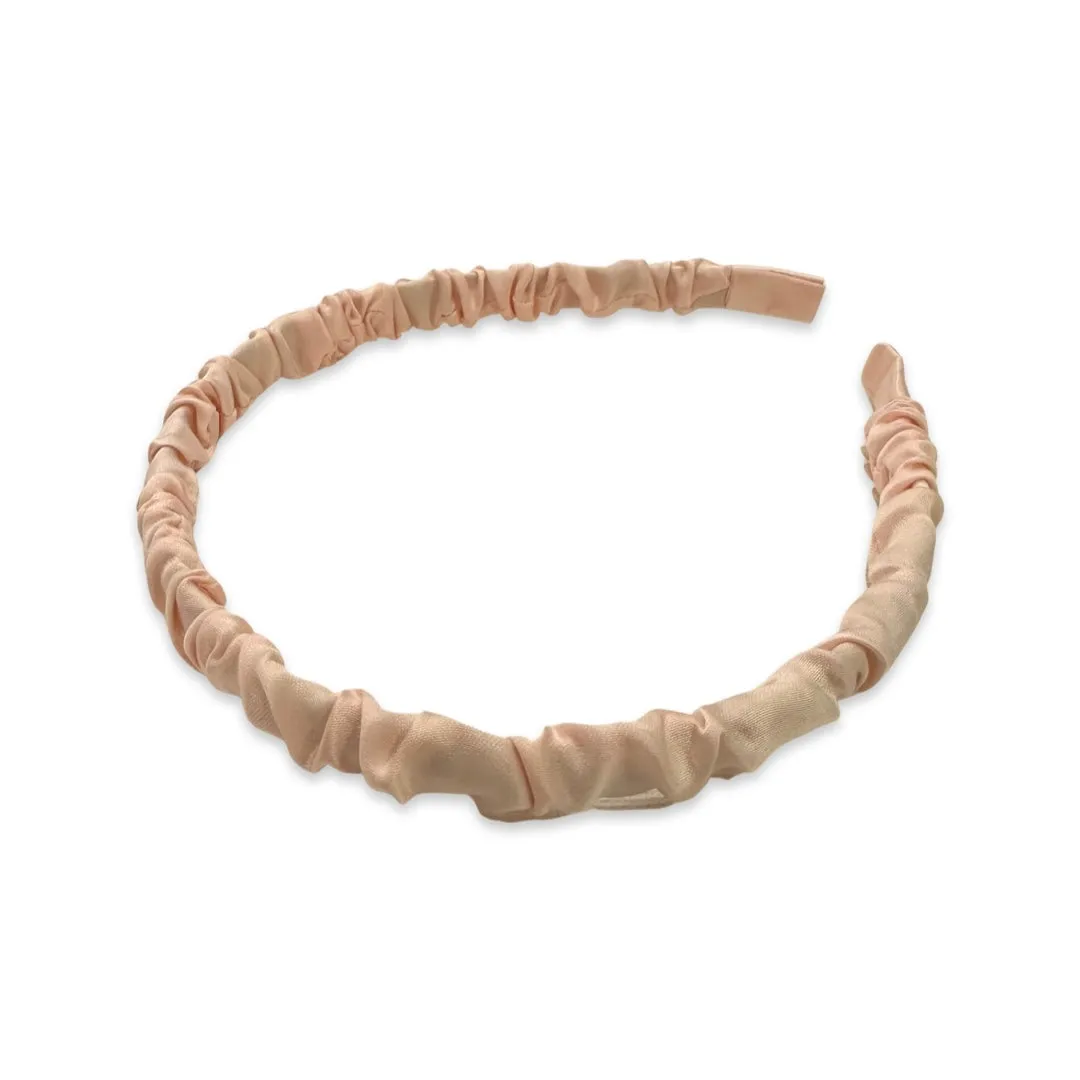 Noellery Ruched Thin Headband
