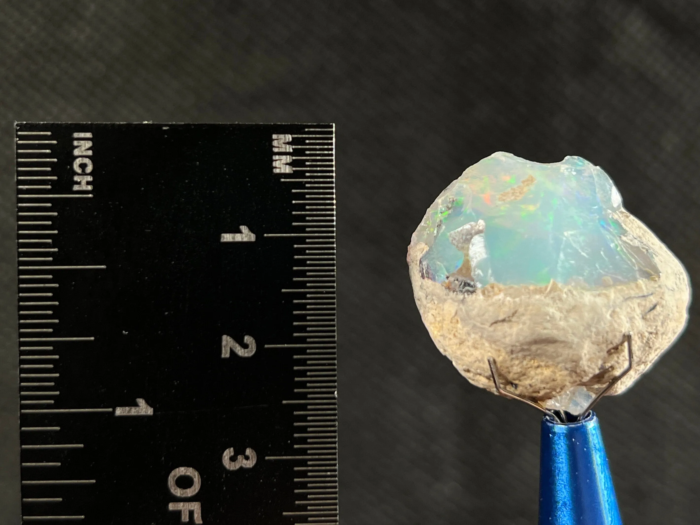 OPAL Raw Crystal - 4A, Cutting Grade - Opal Jewelry Making, Certified Opal Gemstone, Welo Opal, 50616