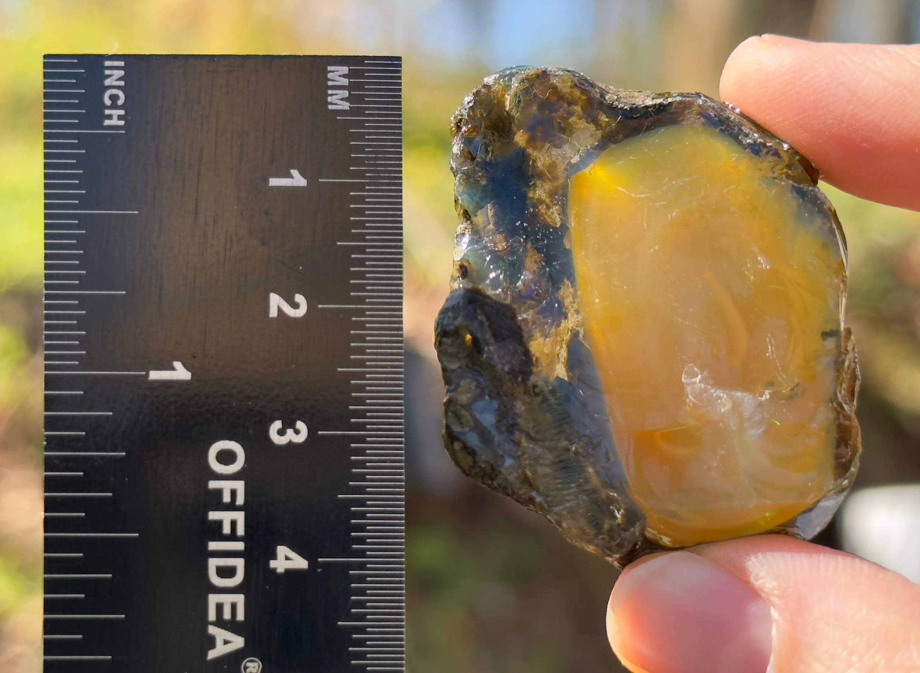 OPAL Raw Crystal - Floating Opal, A Grade - Ethiopian Opal Vial, Water Opal, Welo Opal, 51935