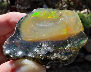 OPAL Raw Crystal - Floating Opal, A Grade - Ethiopian Opal Vial, Water Opal, Welo Opal, 51935