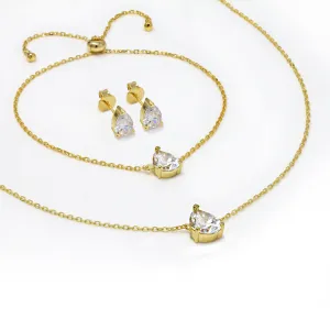 Pear Gold Set
