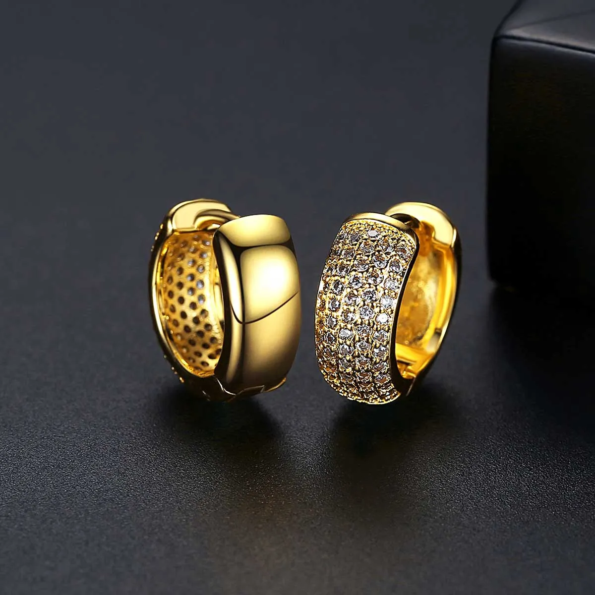 Peroz Coralie - Gold Hoop Earrings for Women
