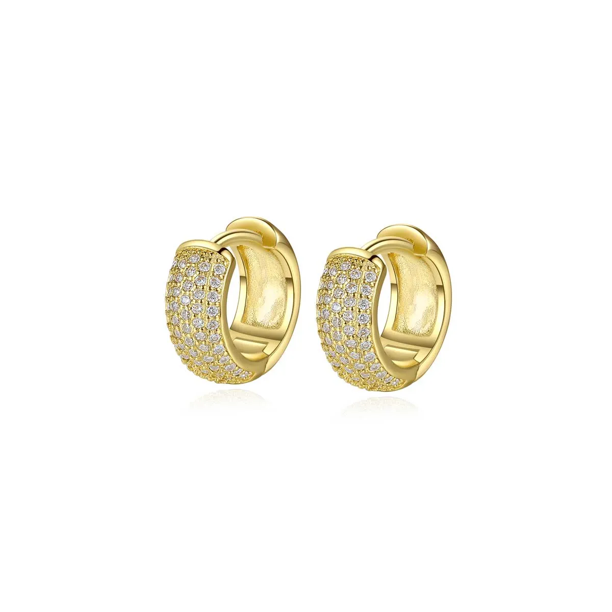 Peroz Coralie - Gold Hoop Earrings for Women