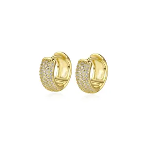 Peroz Coralie - Gold Hoop Earrings for Women
