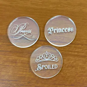 Princess Convertible Collar Tag Insert Set