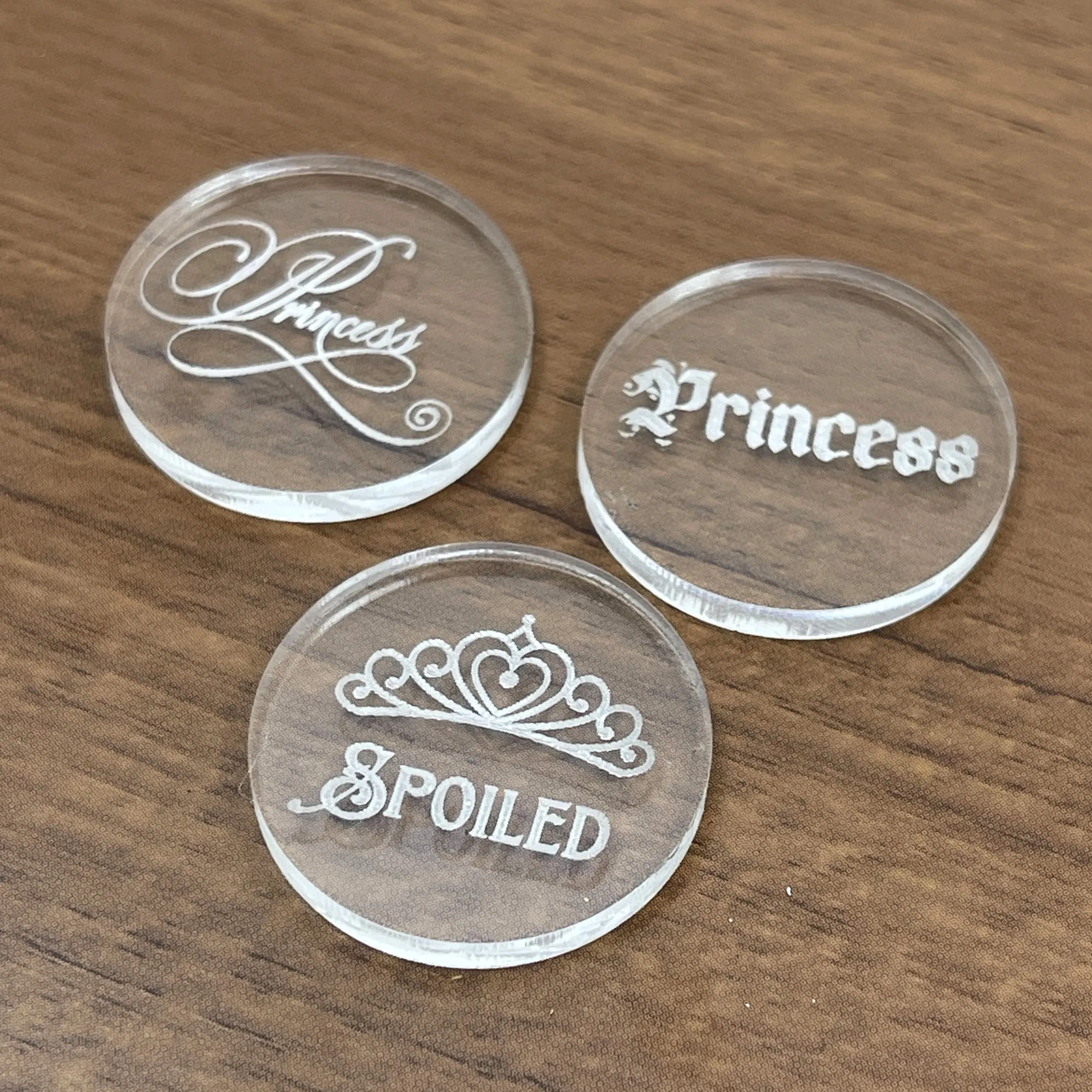Princess Convertible Collar Tag Insert Set