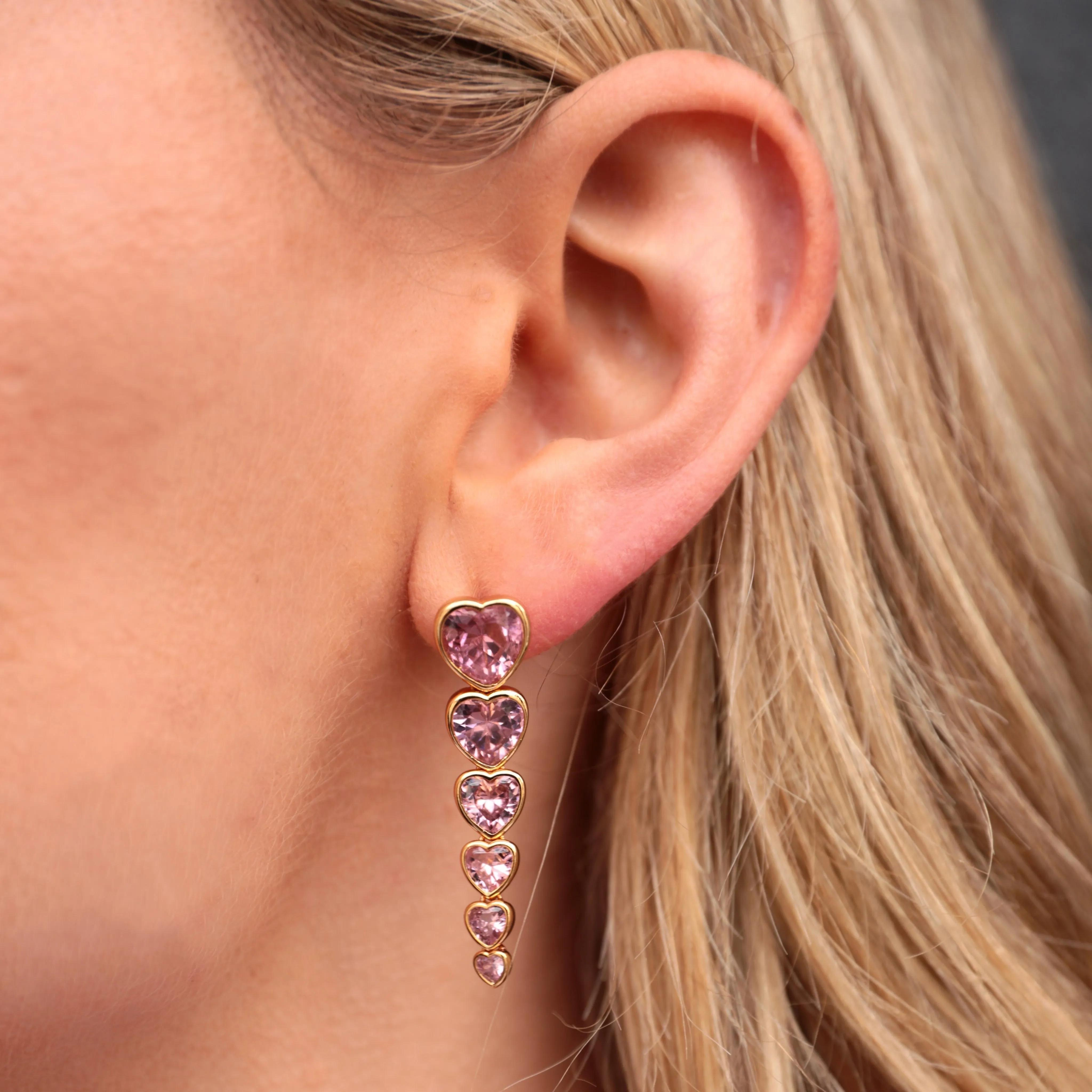 Queen of Hearts Drop Earrings