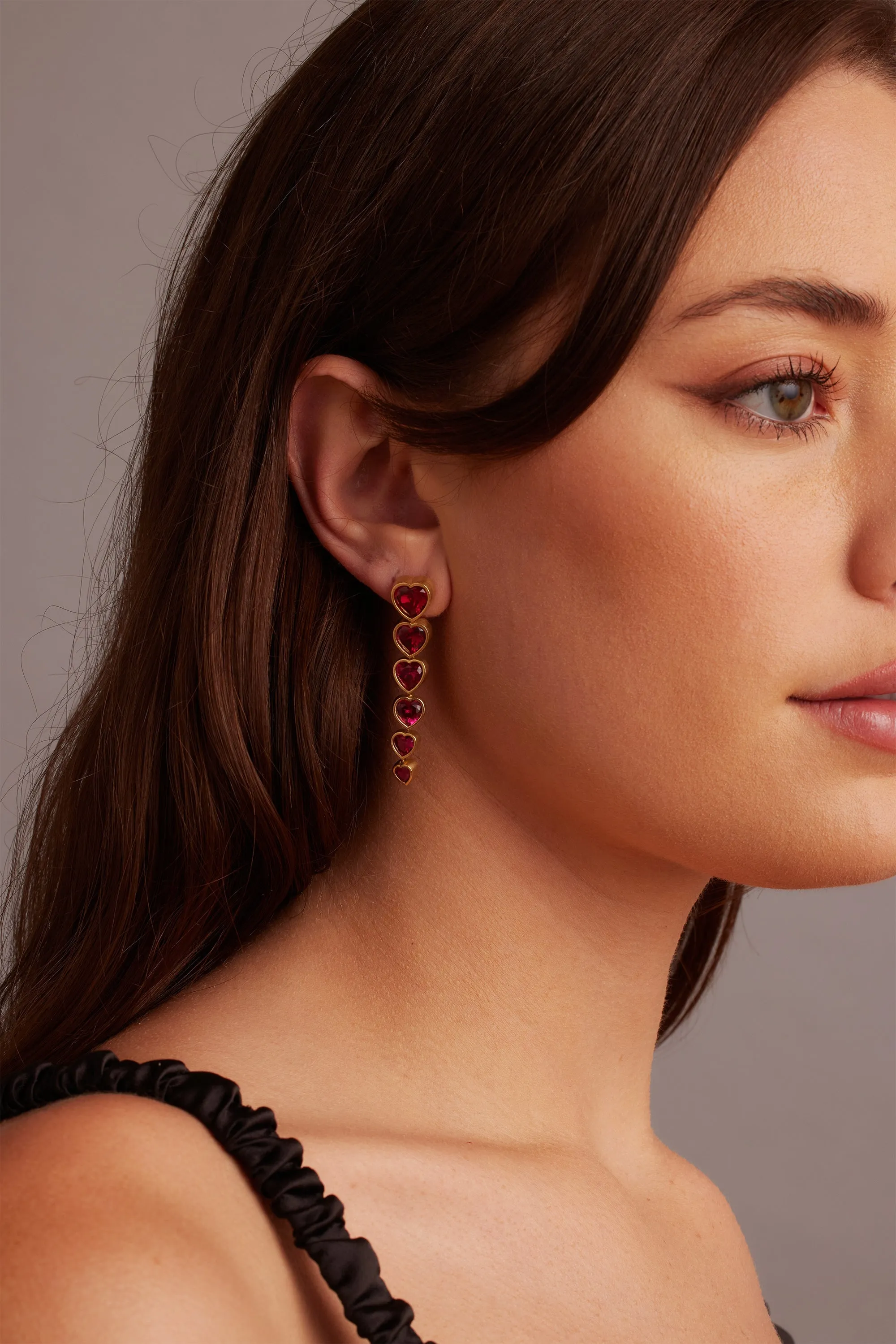 Queen of Hearts Drop Earrings