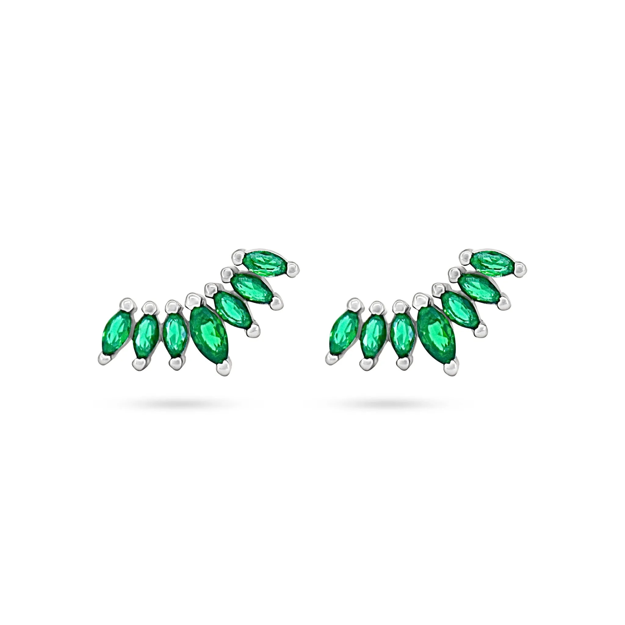 Radiant Marquise Gemstone Studs