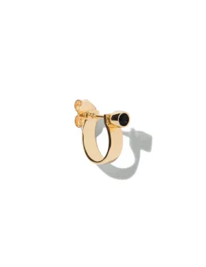 Rae Onyx Earring <br>Gold Vermeil