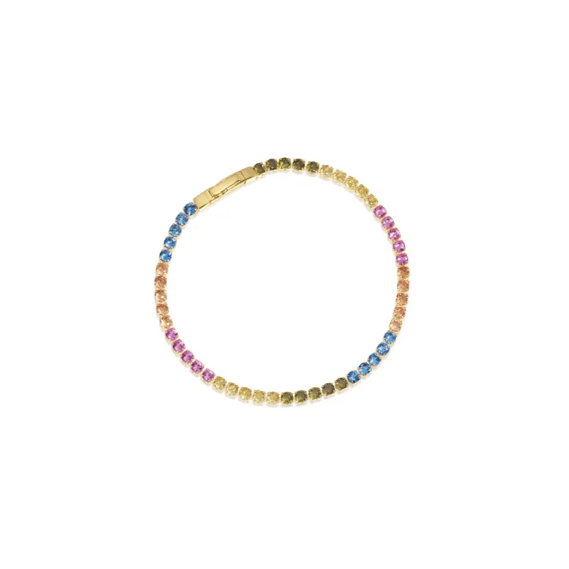Rainbow CZ Ellera Bracelet 7.48"