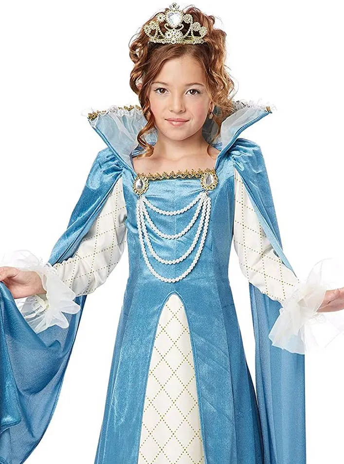 Renaissance Queen Girls Costume