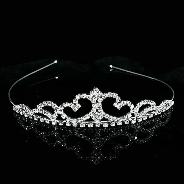 Rhinestone Crystal Tiara