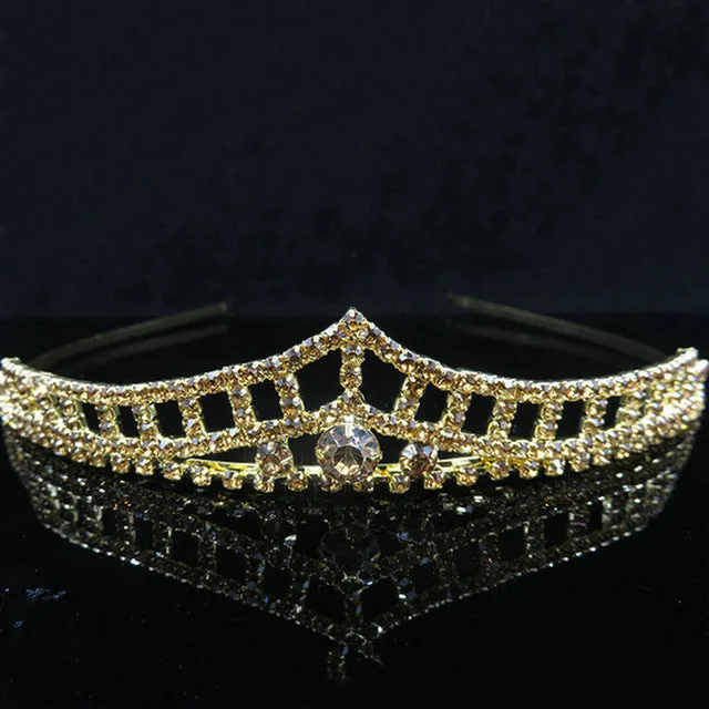 Rhinestone Crystal Tiara