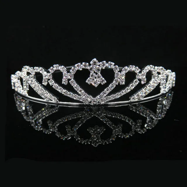 Rhinestone Crystal Tiara