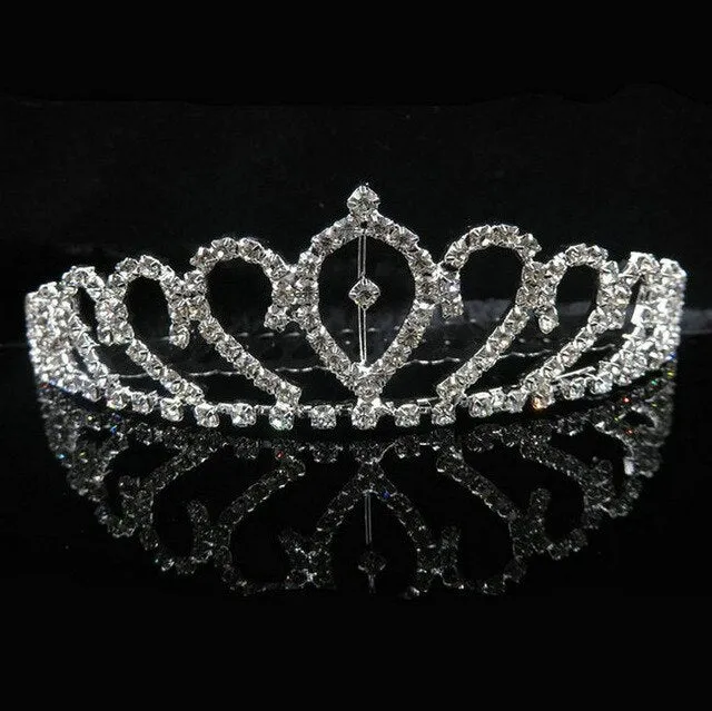 Rhinestone Crystal Tiara