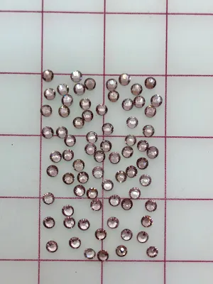 Rhinestones - 20ss Czech "Bright-Cut" Light Amethyst Flat Back