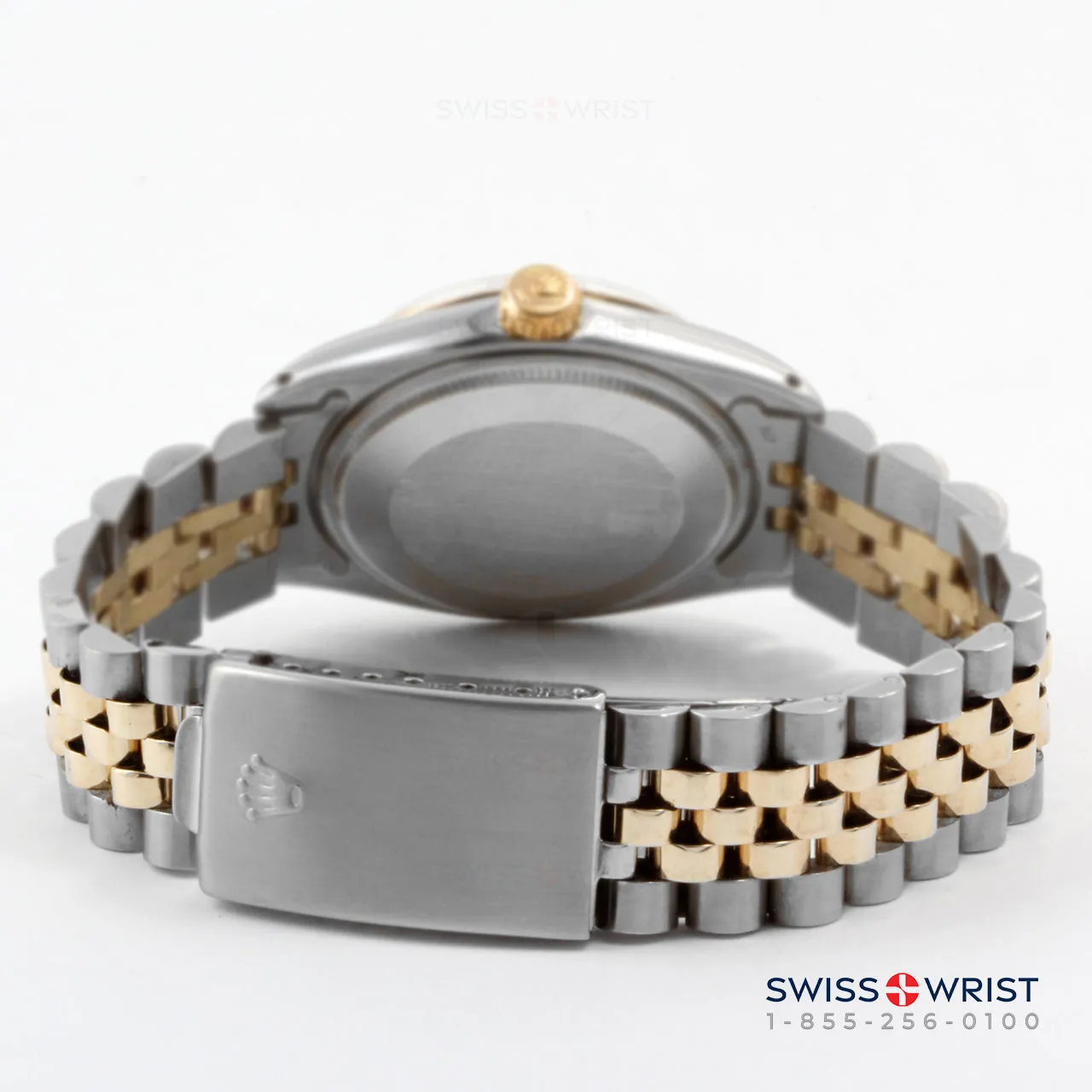 Rolex Date 34mm | 1500-TT-YLW-STRE-4EMD-JBL