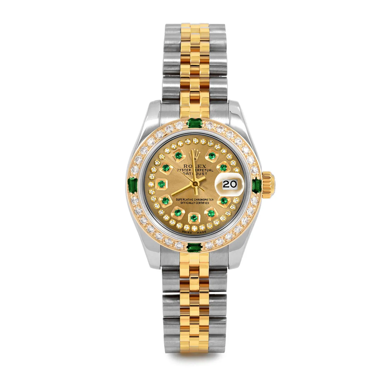 Rolex Datejust 26mm | 179173-CHM-STRE-4EMD-JBL