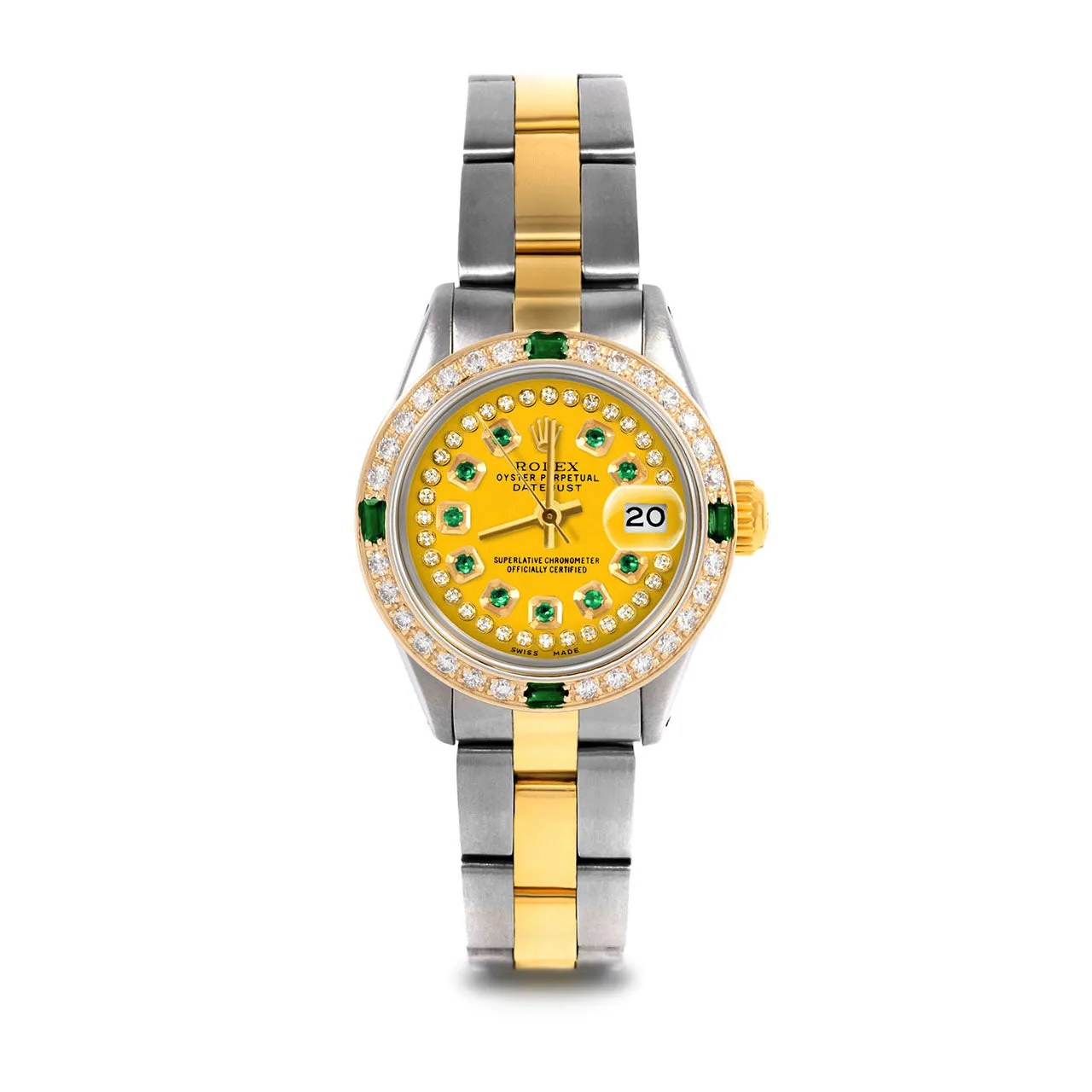 Rolex Datejust 26mm | 6917-TT-YLW-STRE-4EMD-OYS