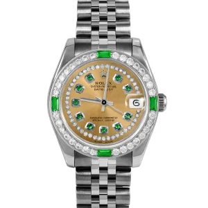Rolex Datejust 31mm | 68274-CHM-STRE-4EMD-JBL