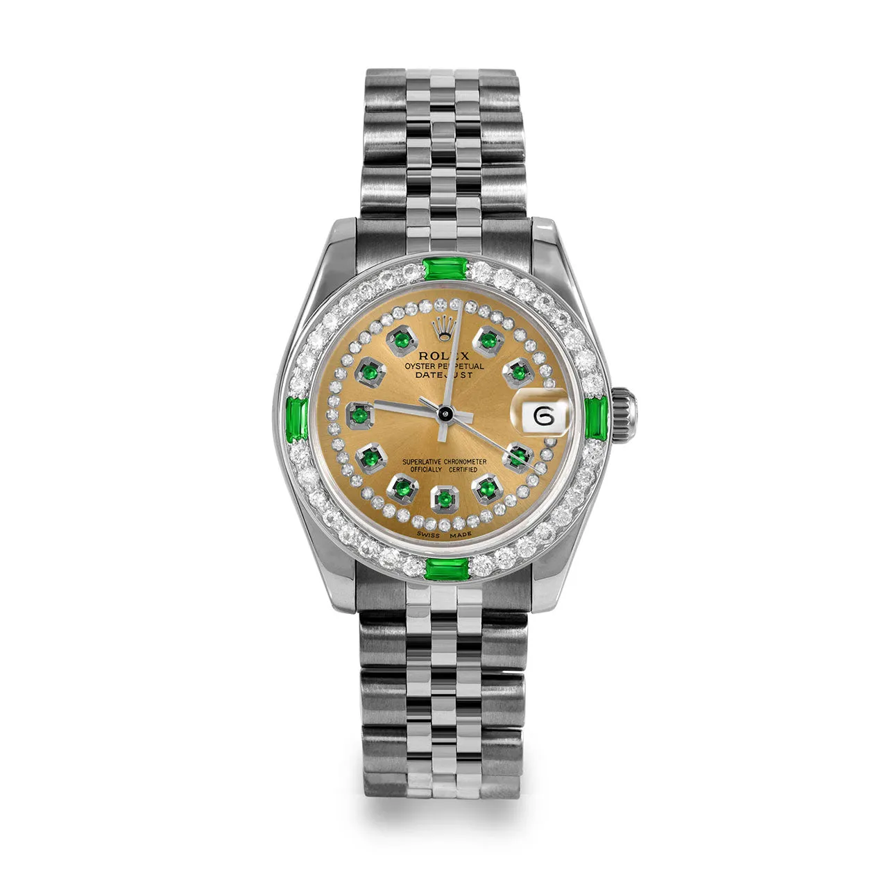Rolex Datejust 31mm | 68274-CHM-STRE-4EMD-JBL