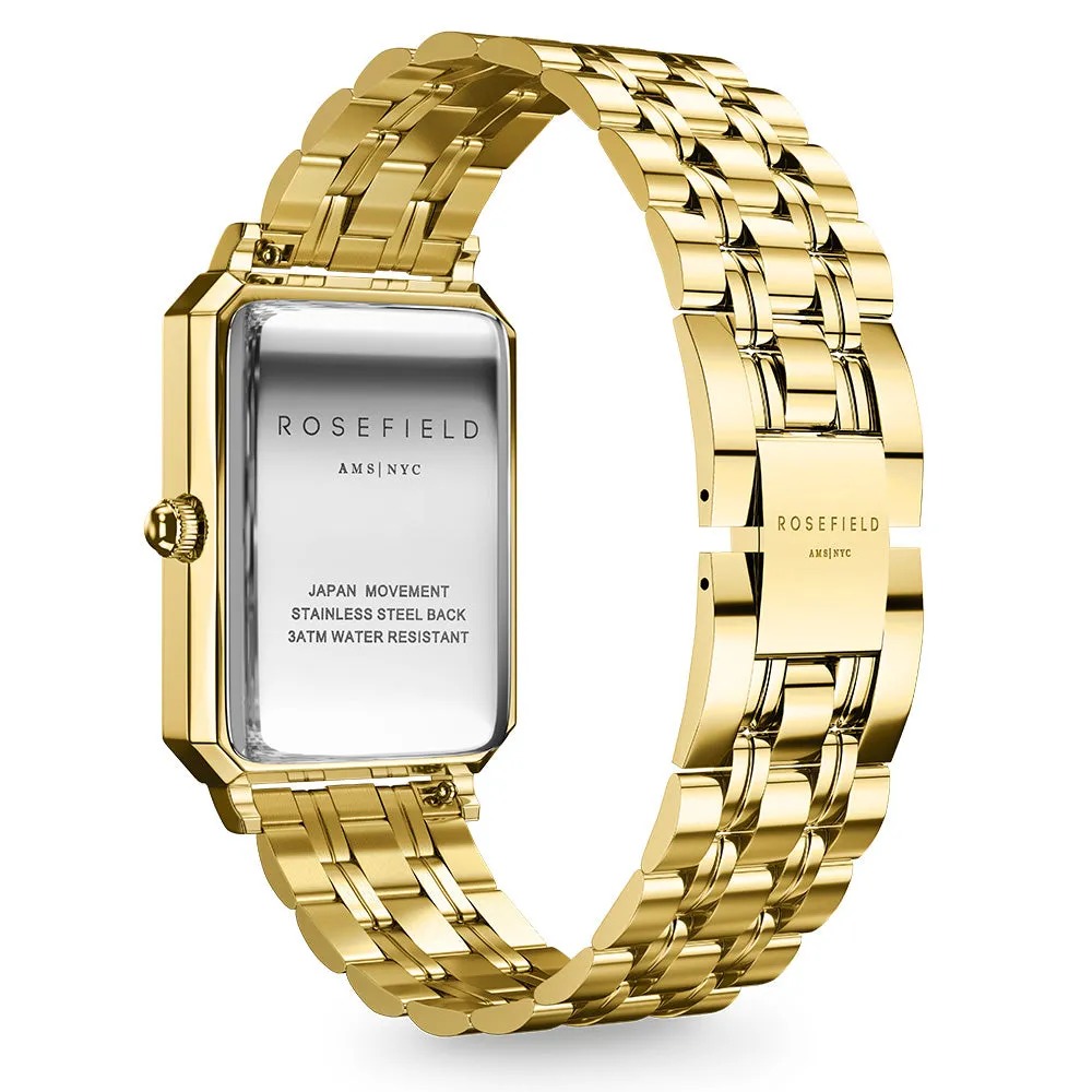 Rosefield OCWSG-O40 Gold Octagon Ladies Watch