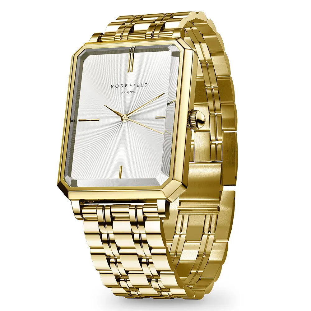 Rosefield OCWSG-O40 Gold Octagon Ladies Watch