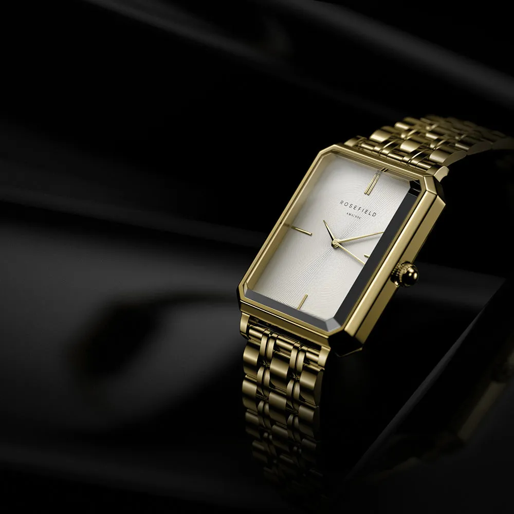 Rosefield OCWSG-O40 Gold Octagon Ladies Watch