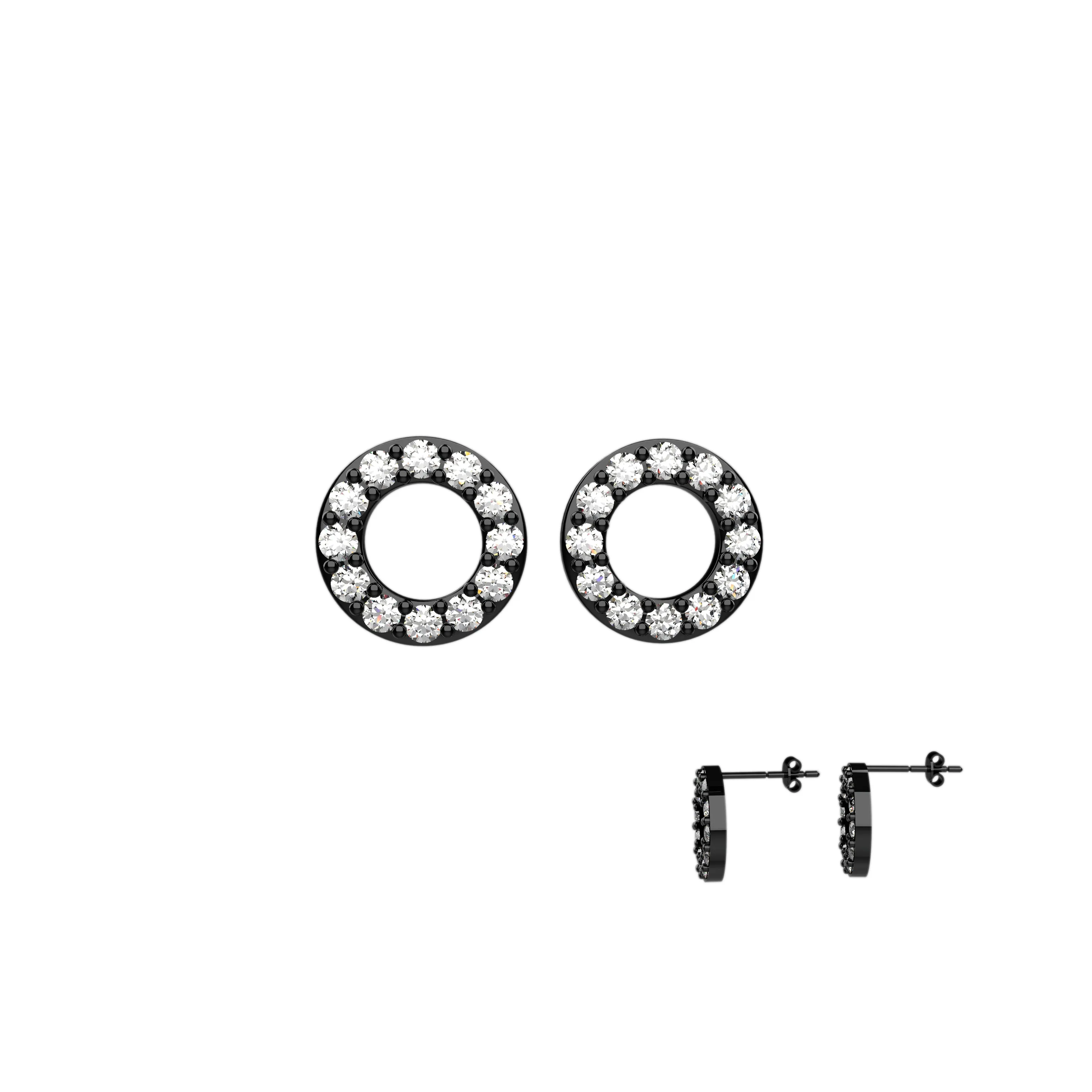 Round Shape Earring Studs