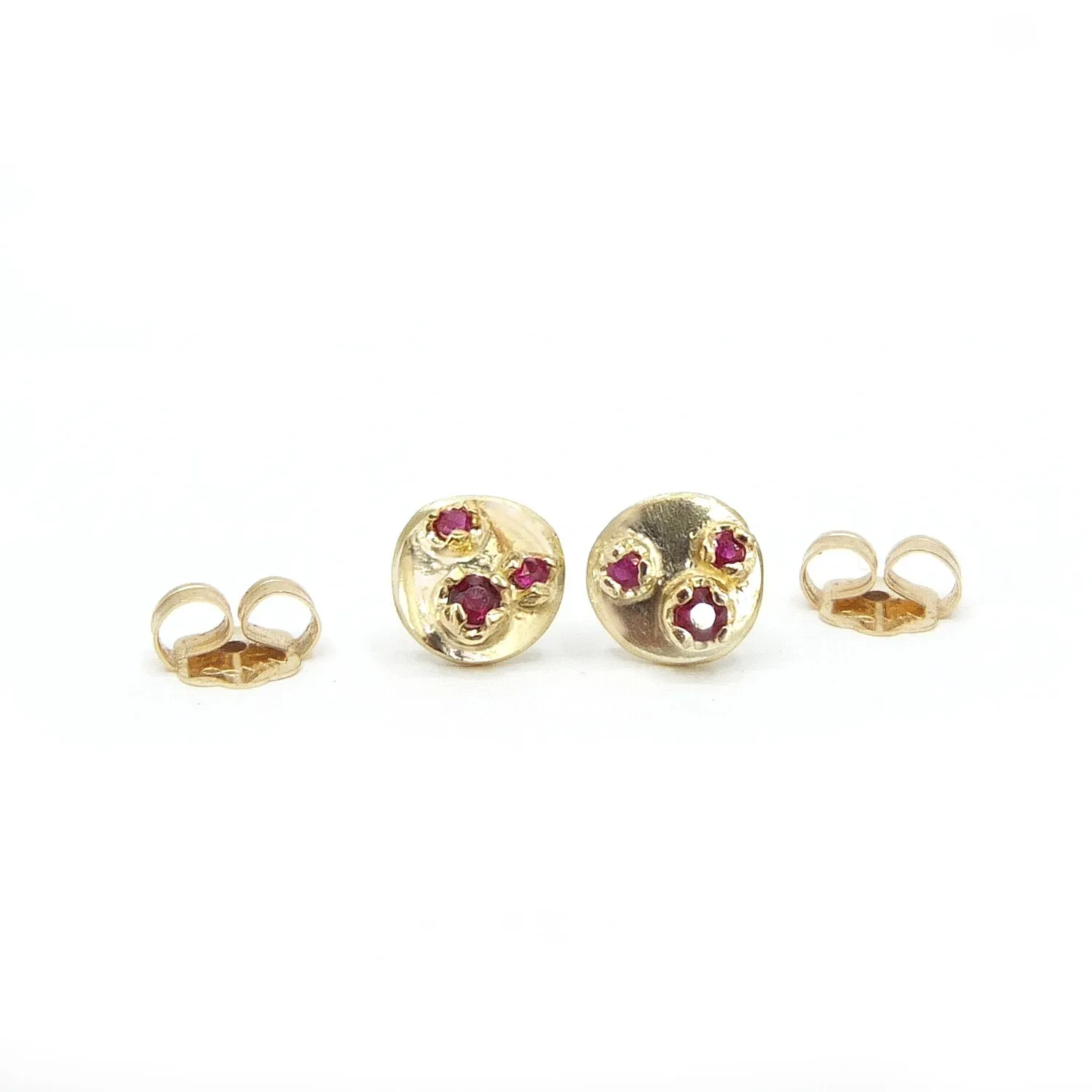 Small Shield Earrings