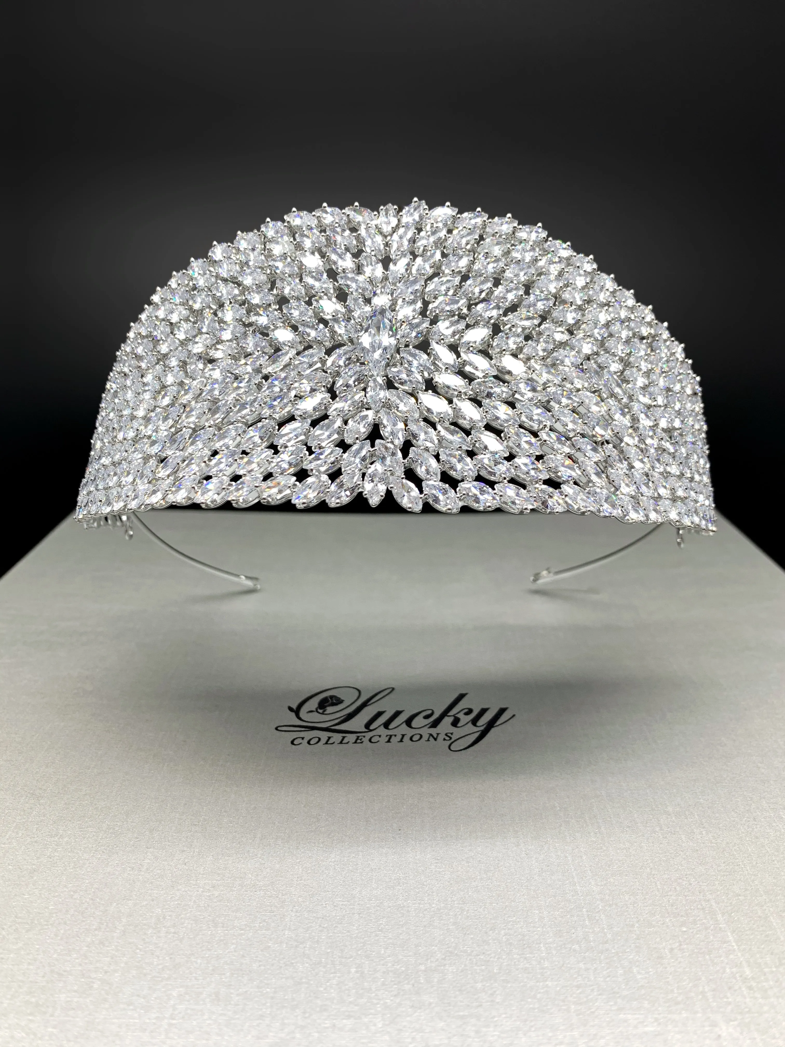 Sparkle Cubic Zirconia Bridal and Quinceanera Headband