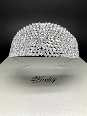 Sparkle Cubic Zirconia Bridal and Quinceanera Headband
