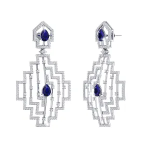 THE SAPPHIRE ECLECTICA DANGLERS